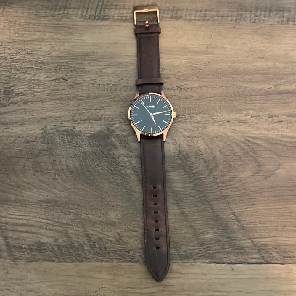 MVMT Leather Watch